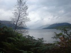 Blick das Loch Lochy entlang